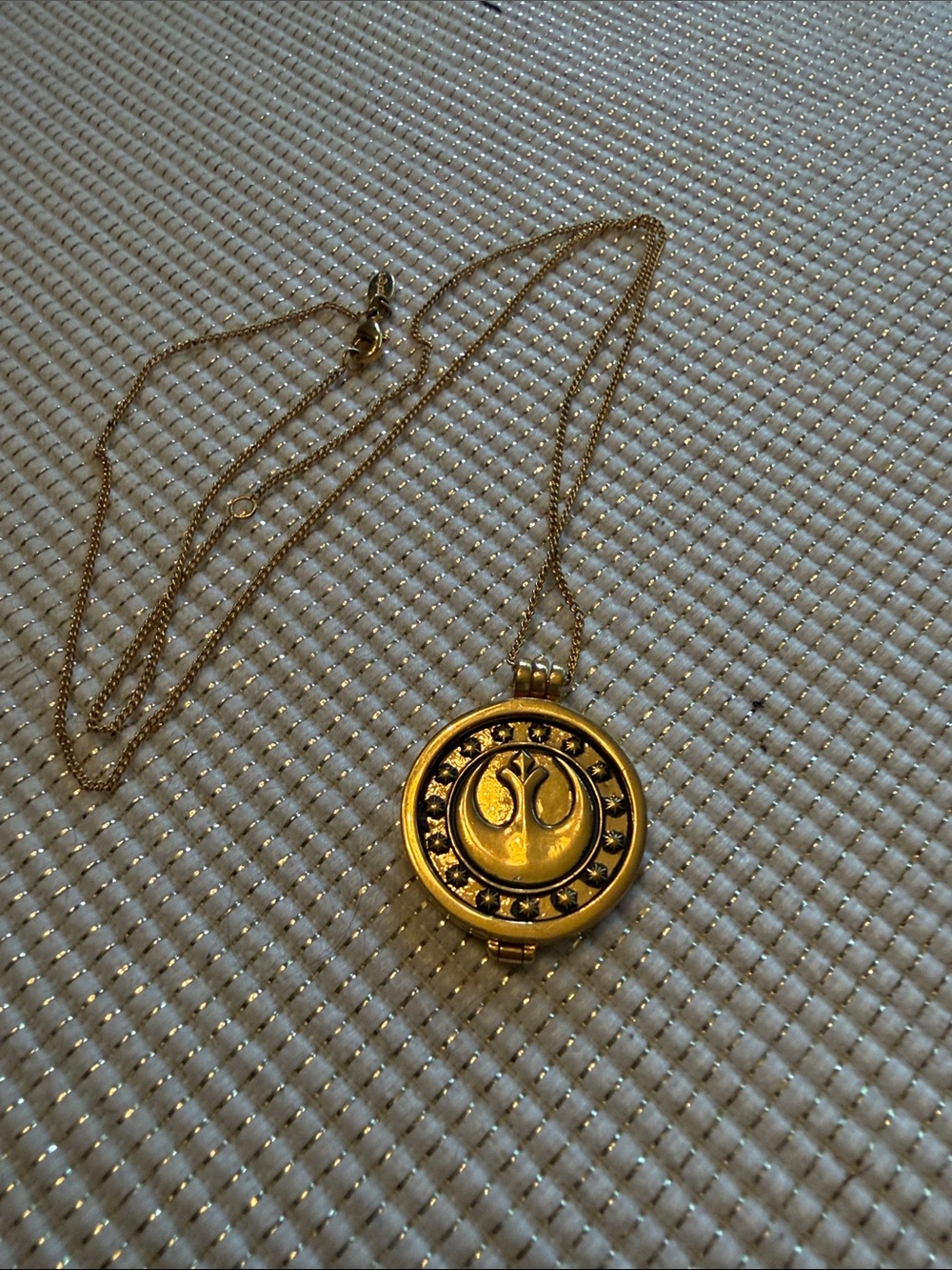 Rock Love Star Wars Rebellion coin pendant.
